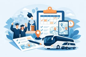 Cómo planificar graduación con transporte