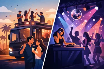 Despedida móvil o discoteca: qué conviene más
