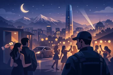 Tour nocturno en Santiago: fiesta segura